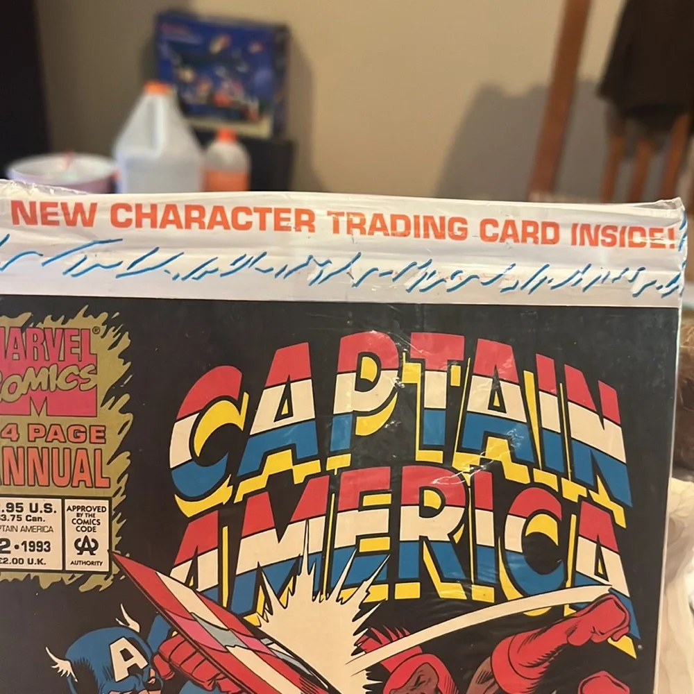Captain America #12 :Behold the Battling Bantam Marvel Comics Paperback 1993 NWT